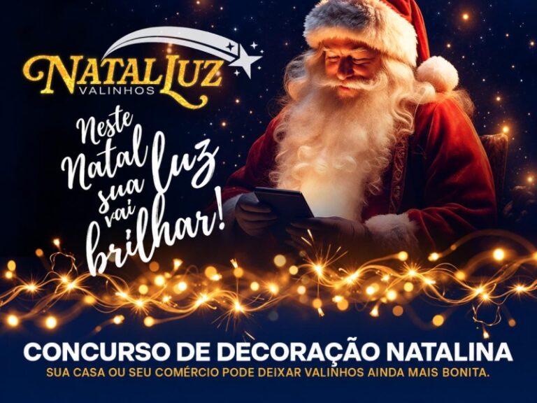 Valinhos realiza seu primeiro Concurso de Decoração Natalina para engajar moradores e comércios