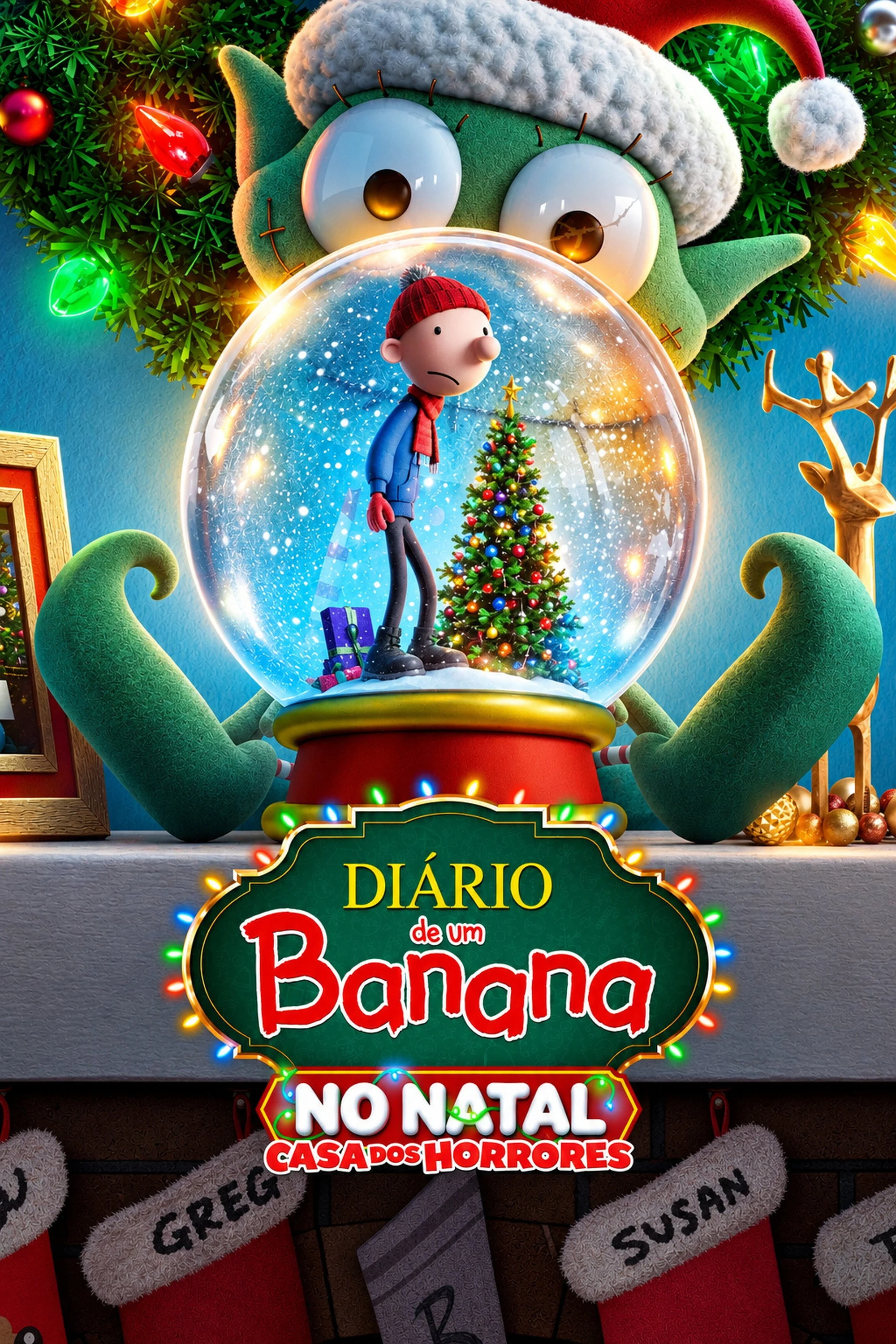 Diário de um Banana no Natal: Casa dos Horrores
